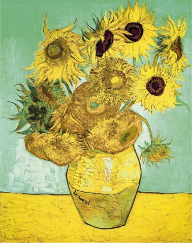 Vincent van Gogh: „Sonnenblumen“ (Zwölf Sonnenblumen in einer Vase), 1888 #1