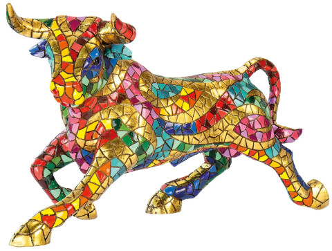 Mosaikfigur "El Toro Mosaico" #1