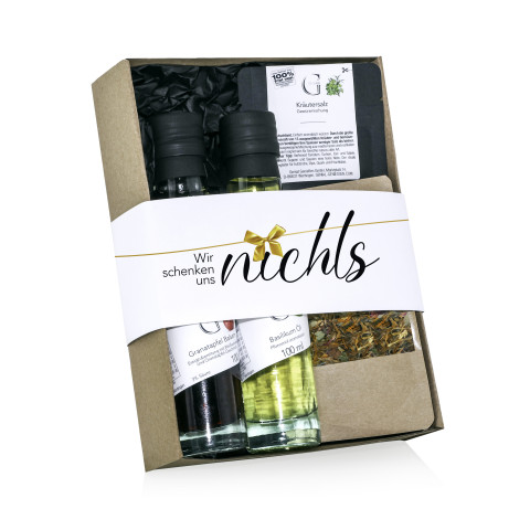 Geschenk-Set Wir schenken uns nichts #1