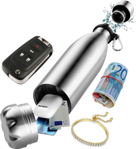 Trinkflasche mit Safe