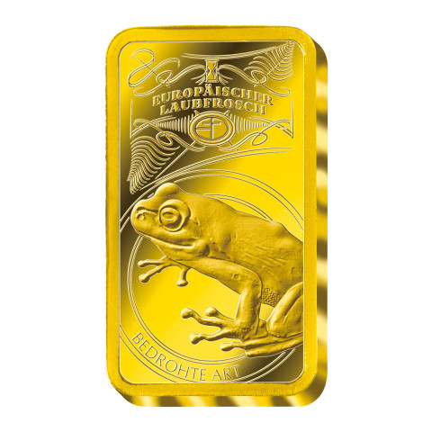  Goldbarren Bedrohte Tierarten Laubfrosch #1