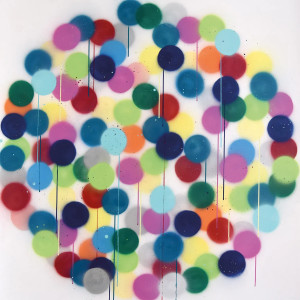 Astrid Stoeppel: Bild "Spraydots #6" (2021)
