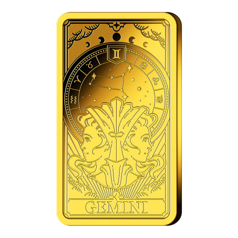 Goldbarren Sternzeichen mit Zertifikat #5