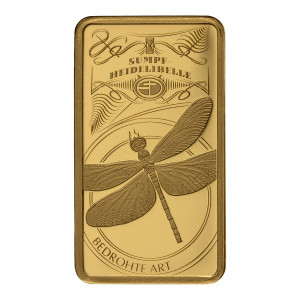  Goldbarren Bedrohte Tierarten Sumpf-Heidelibelle