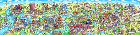 Jacques Tilly Ruhrgebiet Panorama #1
