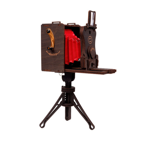 3D-Holzpuzzle Sofortbildkamera Bausatz #1
