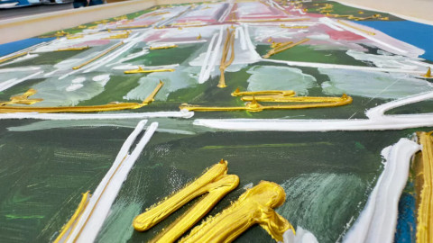 Leon Löwentraut: Der Wasserturm #2