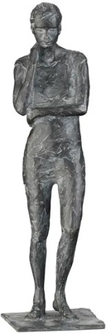 Valerie Otte: Skulptur "Besinnung", Bronze #2