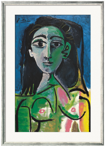 Pablo Picasso: Bild "Buste de Femme (Jacqueline)", 1963 #1