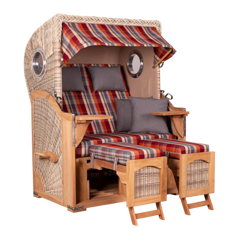  Strandkorb DÜNE 2-Sitzer (verschiedene Farben) #2