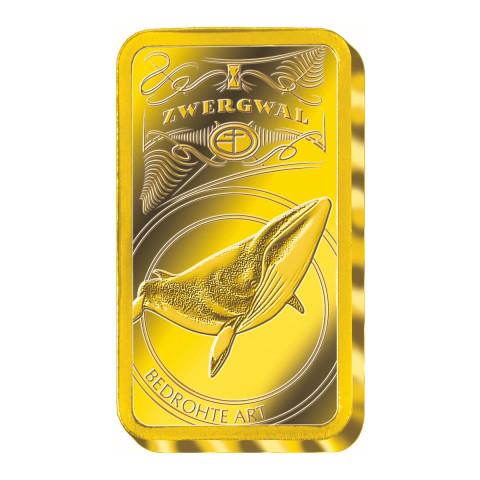 Goldbarren Bedrohte Tierarten Zwergwal #1