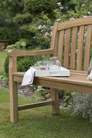 Teak-Gartenbank #3