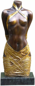 Willi Kissmer: Skulptur - Draperie II