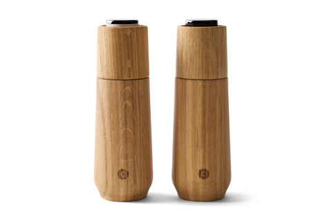 Champagne / Gewürzmühlen-2er-Set / 17cm / Eiche #1