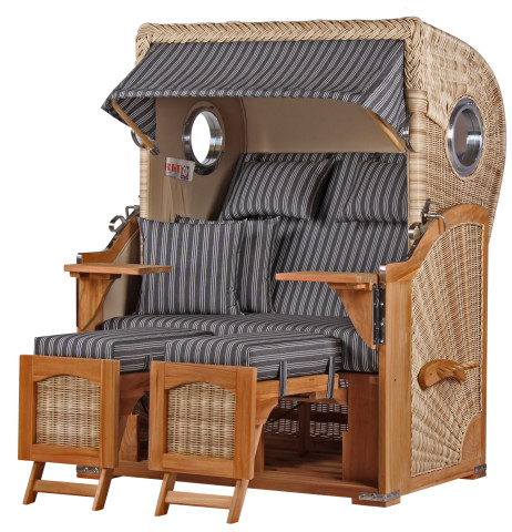  Strandkorb DÜNE 2-Sitzer (verschiedene Farben) #4