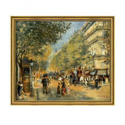 Auguste Renoir: Die großen Boulevards (1875) #1