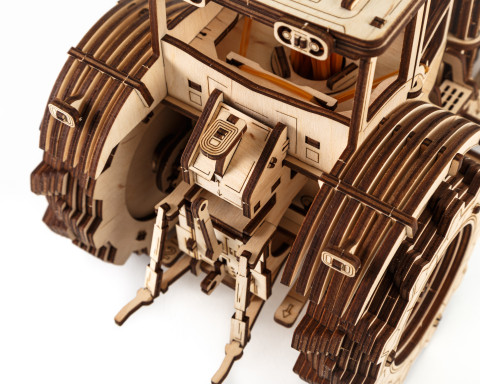  3D-Holzpuzzle, Traktor #5