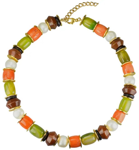 Petra Waszak: Collier "Jardin de Fleur" #1