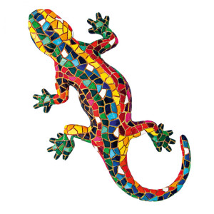 Mosaikfigur El Gecko