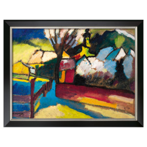 Wassily Kandinsky: "Herbstlandschaft mit Baum", 1910