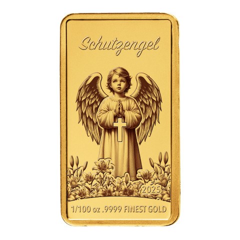 Goldbarren Schutzengel #1