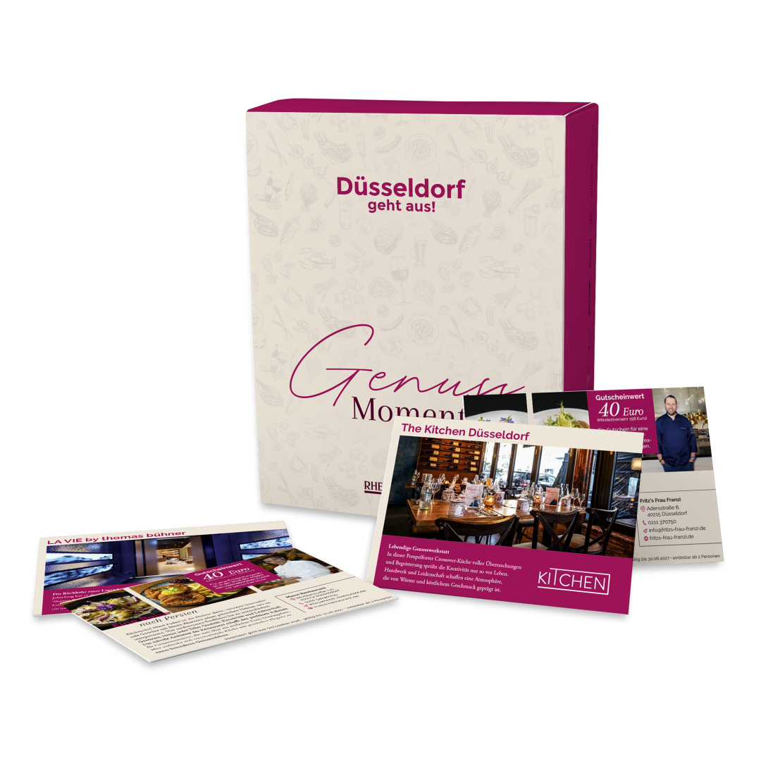 Die Genussbox von "Düsseldorf geht aus!"