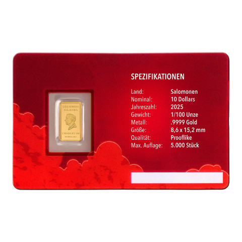 Goldbarren Schutzengel #3