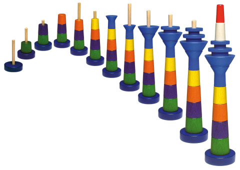 Stapelspiel Rheinturm Düsseldorf #2