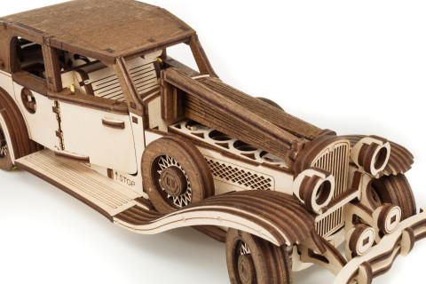  3D-Holzpuzzle, Wind Up Car Ferdinand  #2
