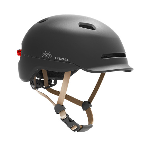 Fahrradhelm mit Bremslicht und SOS-Alarm #1