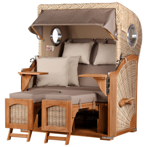  Strandkorb DÜNE 2-Sitzer (verschiedene Farben) #1