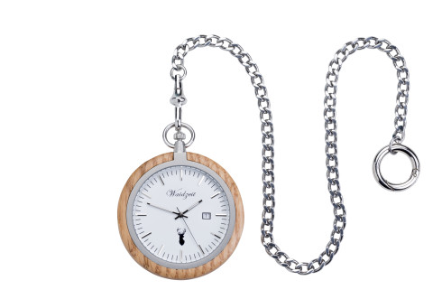  Taschenuhr Eiche #1