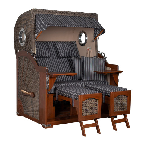 Strandkorb Düne Mahagoni (verschiedene Farben) #4