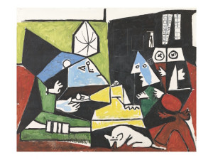 Pablo Picasso: „Grosses Stillleben mit Guéridon“, 1931