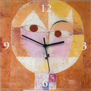 Paul Klee: Wanduhr "Baldgreis", Glas