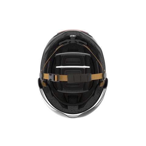 Fahrradhelm mit Visier, Bremslicht und SOS-Alarm, L23 #4