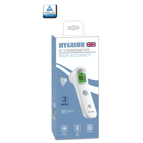 Infrarot Stirn-Fieberthermometer kontaktlos TüV zertifiziert #1