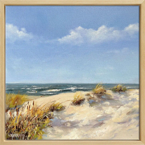 Sabine Schramm: Bild "Die Leichtigkeit des Seins" (2025), gerahmt #1