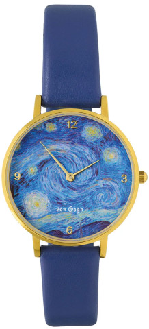 Vincent van Gogh: Künstler-Armbanduhr "Sternennacht"  #1