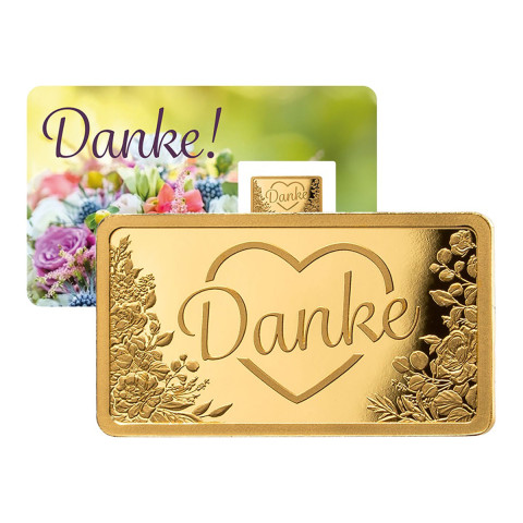  Goldbarren Danke #3