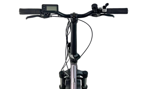 Elektro Faltrad 20 Zoll Terrain steingrau #2