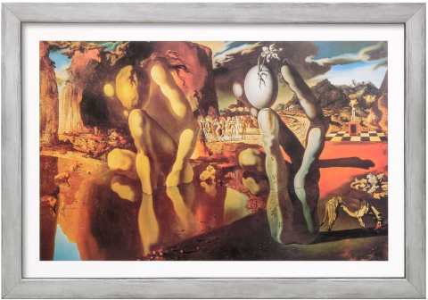 Salvador Dalí: Bild "Metamorphosis of Narcissus", gerahmt  #1