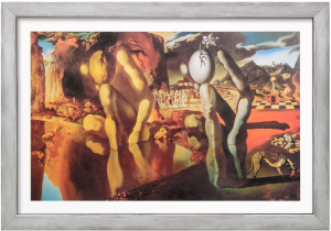 Salvador Dalí: Bild "Metamorphosis of Narcissus", gerahmt 