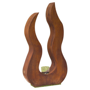 Gartenskulptur "Eternal Flame"