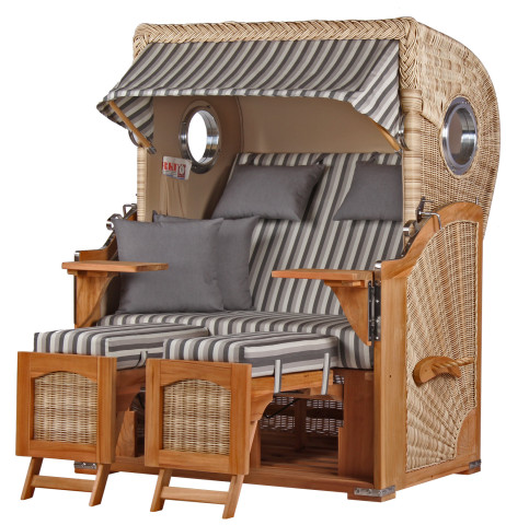  Strandkorb DÜNE 2-Sitzer (verschiedene Farben) #2