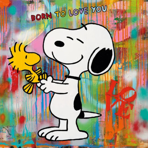 Michael Pfannschmidt: Bild "BORN TO LOVE YOU" (2026, serielles Unikat) #1