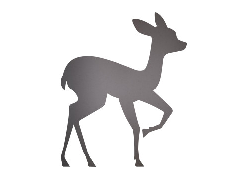 Gartenstecker Reh Vollstahl #1