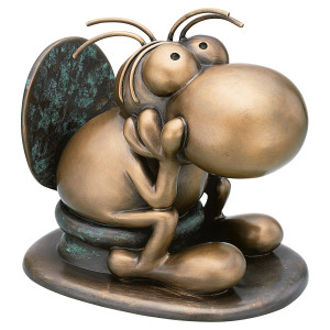 Mordillo: Skulptur "Think", Version in Bronze