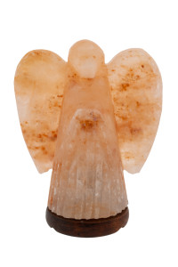  Salzkristalllampe Engel
