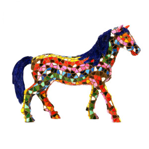 Mosaikfigur Caballo